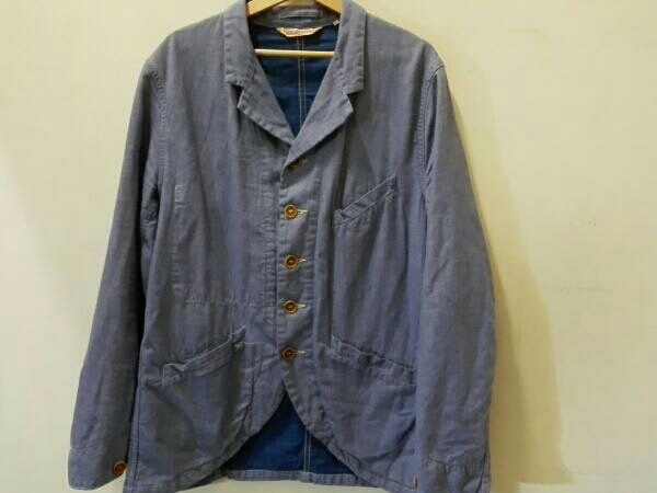 ミスターフリーダム　MISTER FREEDOM BAJA DENIM SACK COAT ネイビー　サイズ40