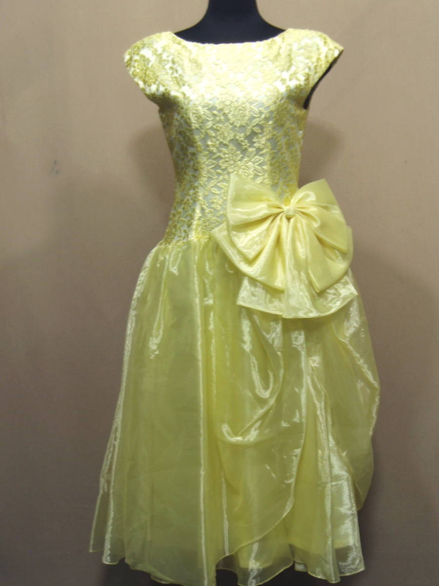 L Dress Black ワンピースドレス 踊り ダンス フラメンコ カラオケ パーティ 発表会 舞台 コスプレ ゴスロリ メイド系 黄 売買されたオークション情報 Yahooの商品情報をアーカイブ公開 オークファン Aucfan Com