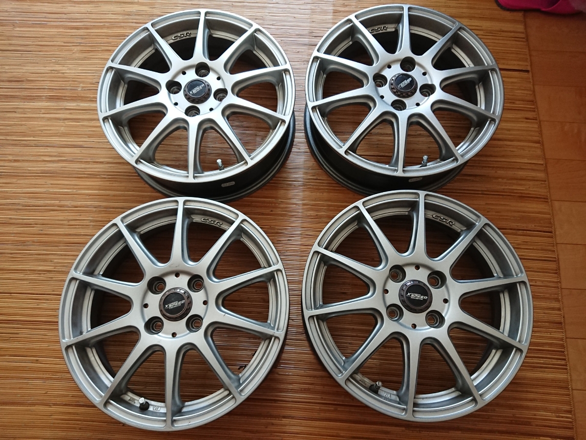 クロススピード CSR CROSS X SPEED PREMIUM アルミホイール 15x4.5J 43 