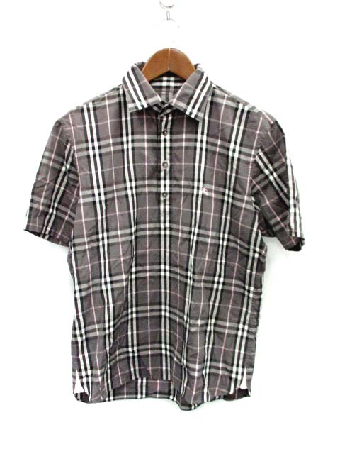 バーバリーブラックレーベル BURBERRY BLACK LABEL シャツ チェック