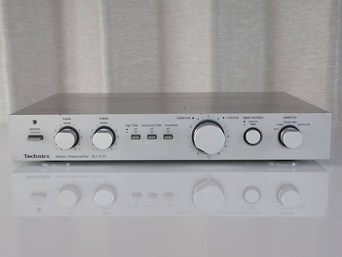 □Technics SU-C01 コントロール・プリアンプ 完動品 整備品□ SU-C01