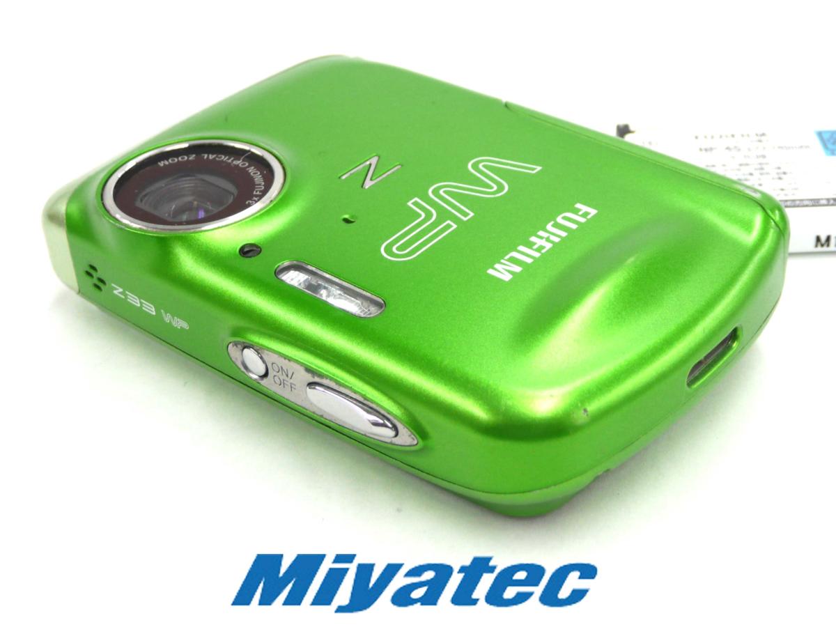 FUJIFILM Finepix Z33 WP グリーン 並品＞ FUJIFILM FinePix Z33WP