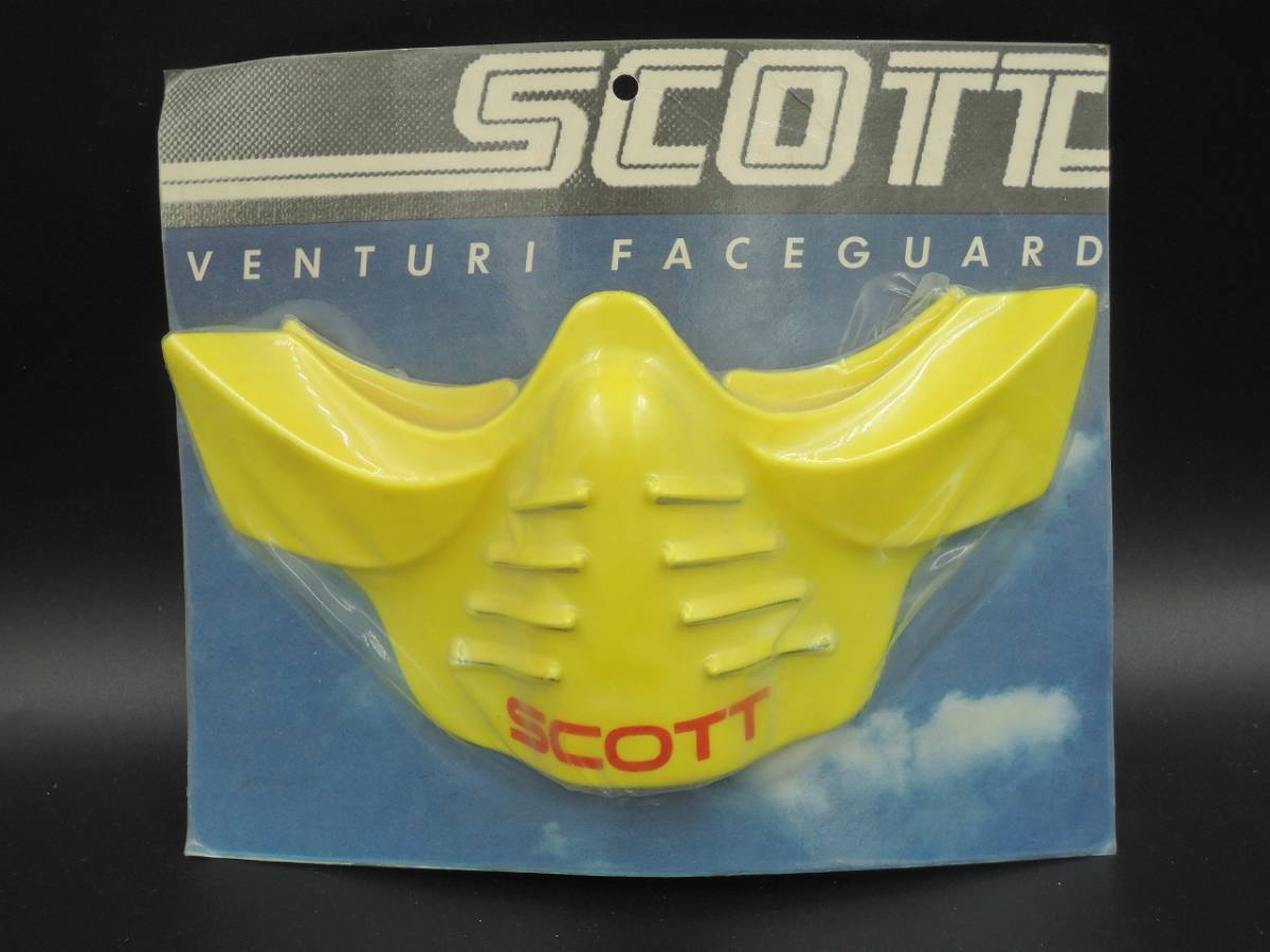 当時物 未開封 scott スコット ベンチュリーフェイスガード ビンテージ 