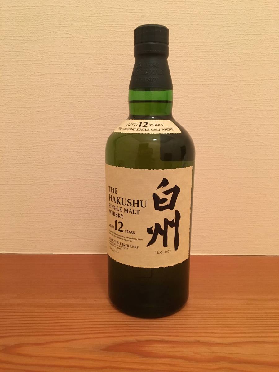 サントリー 白州12年 SUNTORY Single malt whisky サントリー 白州 12