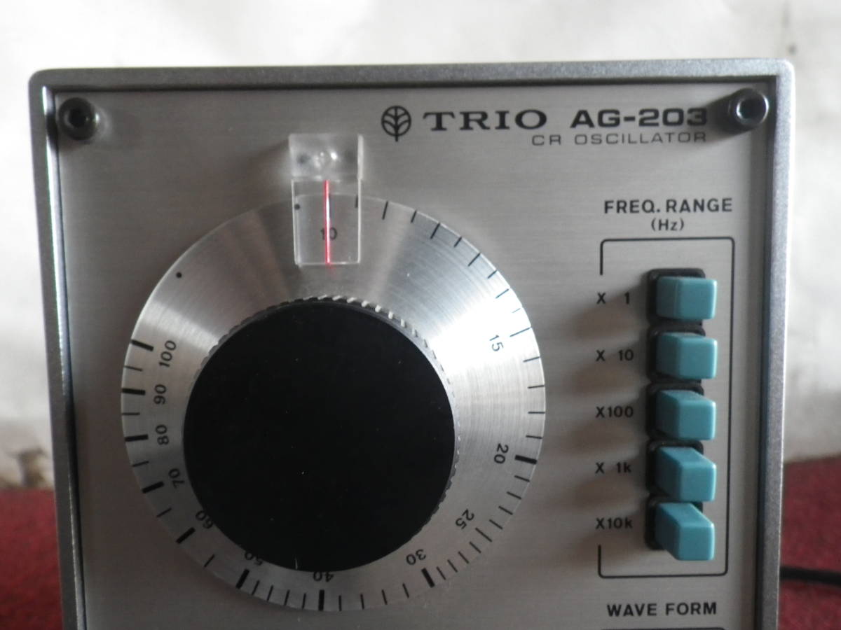 AG-203 CR TRIO OSCILLATOR - オシレータ Yahoo!オークション トリオ