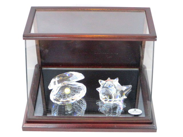 1円☆SWAROVSKI 【スワロフスキー】 クリスタル パール 真珠貝 シェル