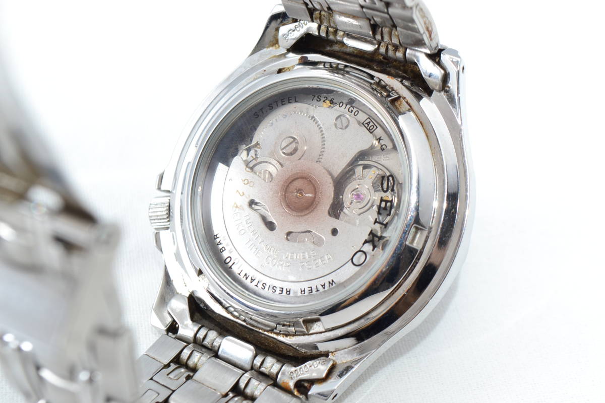 0 7S26-01G0 Seiko Sports SEIKO セイコー SPORTS Watches 美品SEIKO 
