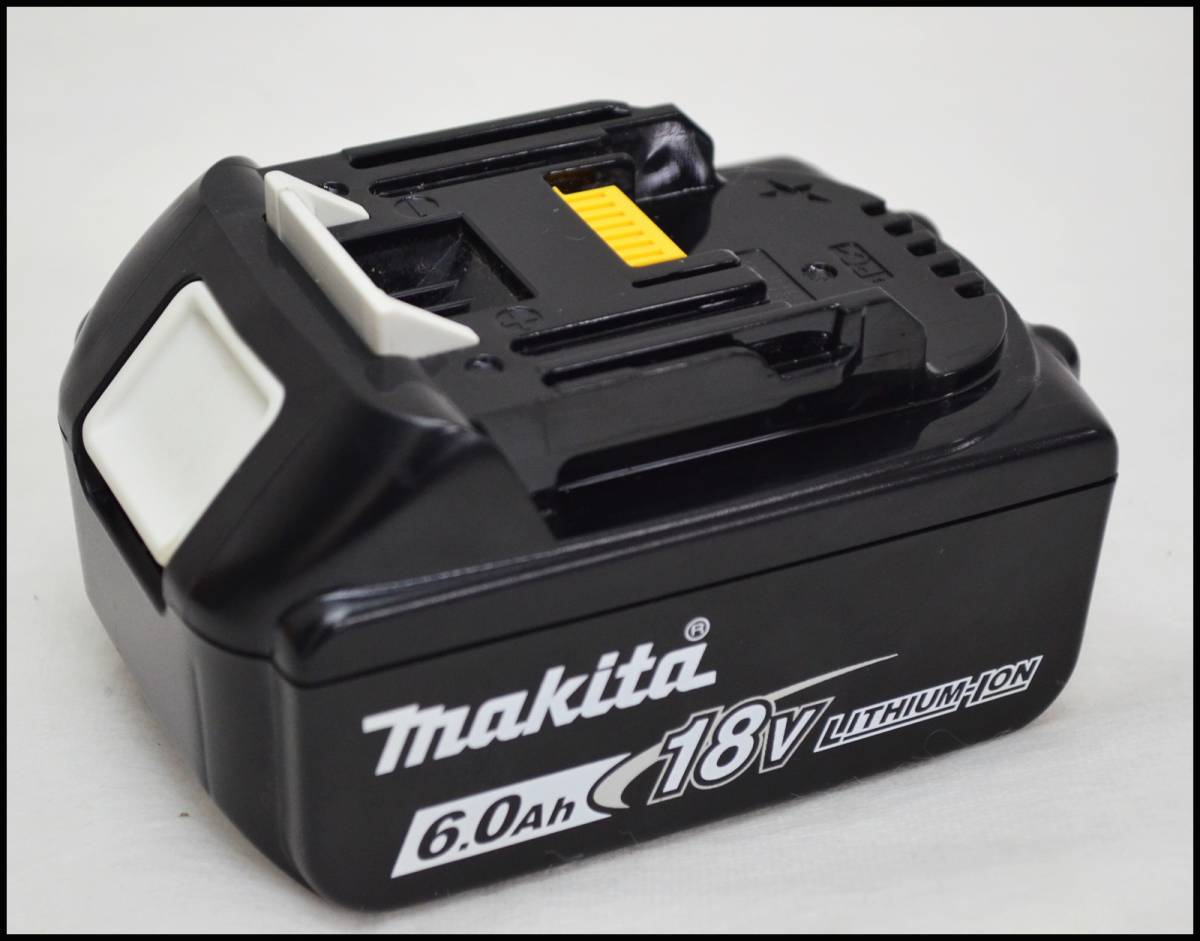 中古美品 マキタ 純正 18V 6.0Ah BL1860B バッテリーのみ 6Ah ほぼ未使用