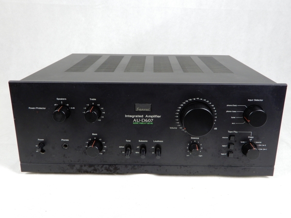 プリメインアンプ サンスイ SANSUI AU-D607X AU-D607 アンプ | 山水