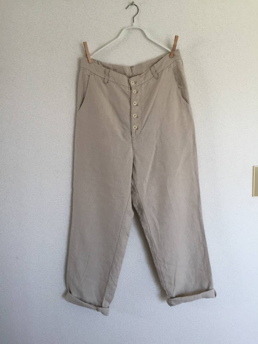 HOT，人気SALE ネストローブ nest Robe 25/1 リネン サルエルパンツ(Mサイズ)｜売買されたオークション情報、yahooの商品情報をアーカイブ公開 - オークファン Mサイズ