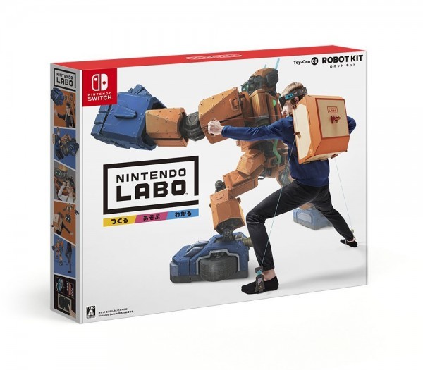 限定セール，人気セール ニンテンドーラボ Toy-Con 02 ロボットキット 品 NINTENDO LABO(ニンテンドースイッチソフト)｜売買されたオークション情報、yahooの商品情報をアーカイブ公開 - オークファン ニンテンドースイッチソフト