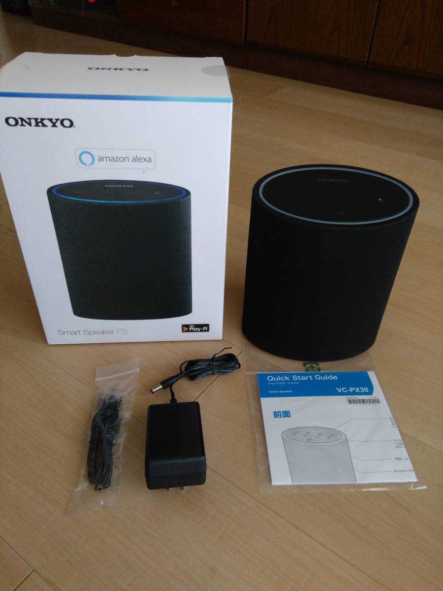 ONKYO スマートスピーカー P3 Amazon Alexa対応/DTS Play-Fi対応 VC