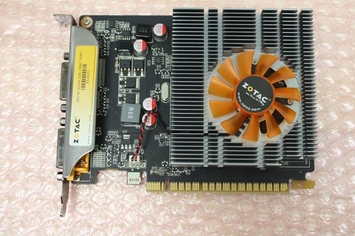 みーとん様確認用 GT ZOTAC 0 | DDR3 Zotac GT640 2GB вентилятор 1 бит, 2 DDR3, Гб