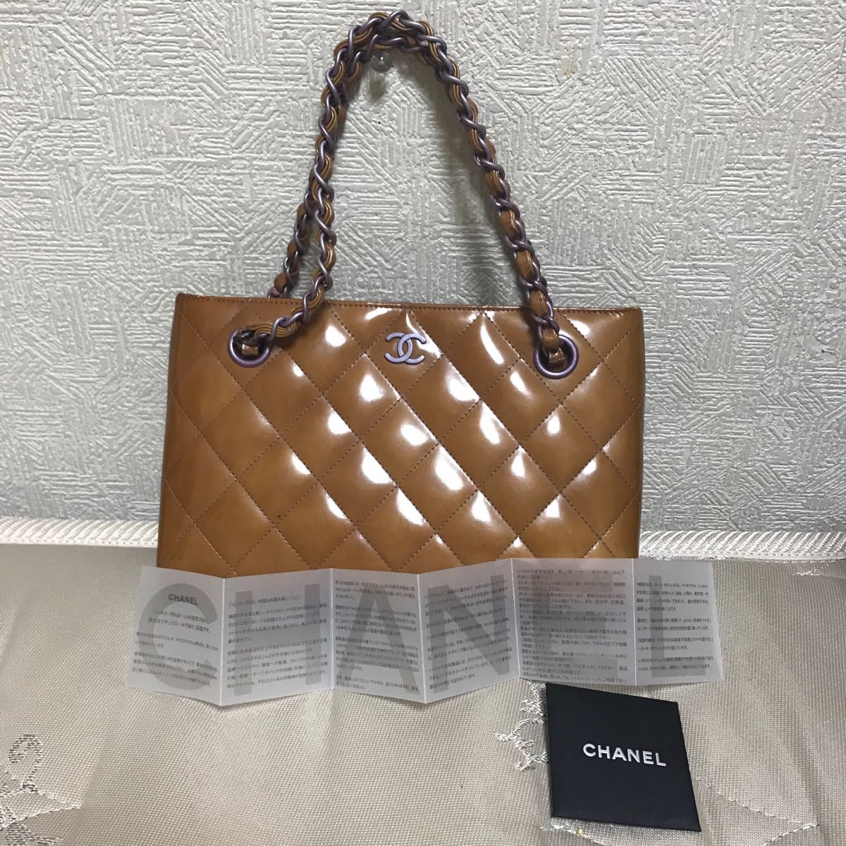 シャネル CHANEL レディース ハンドバッグ 中古 オレンジ ブランド 