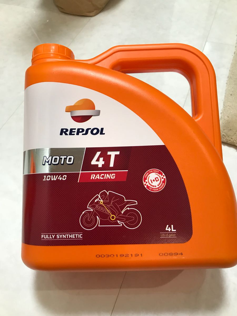 【新作，定番人気】 REPSOL MOTO 4T RACING 10W-40 MA2規格 レプソル 4L(オイル)｜売買されたオークション情報、yahooの商品情報をアーカイブ公開 - オークファン オイル
