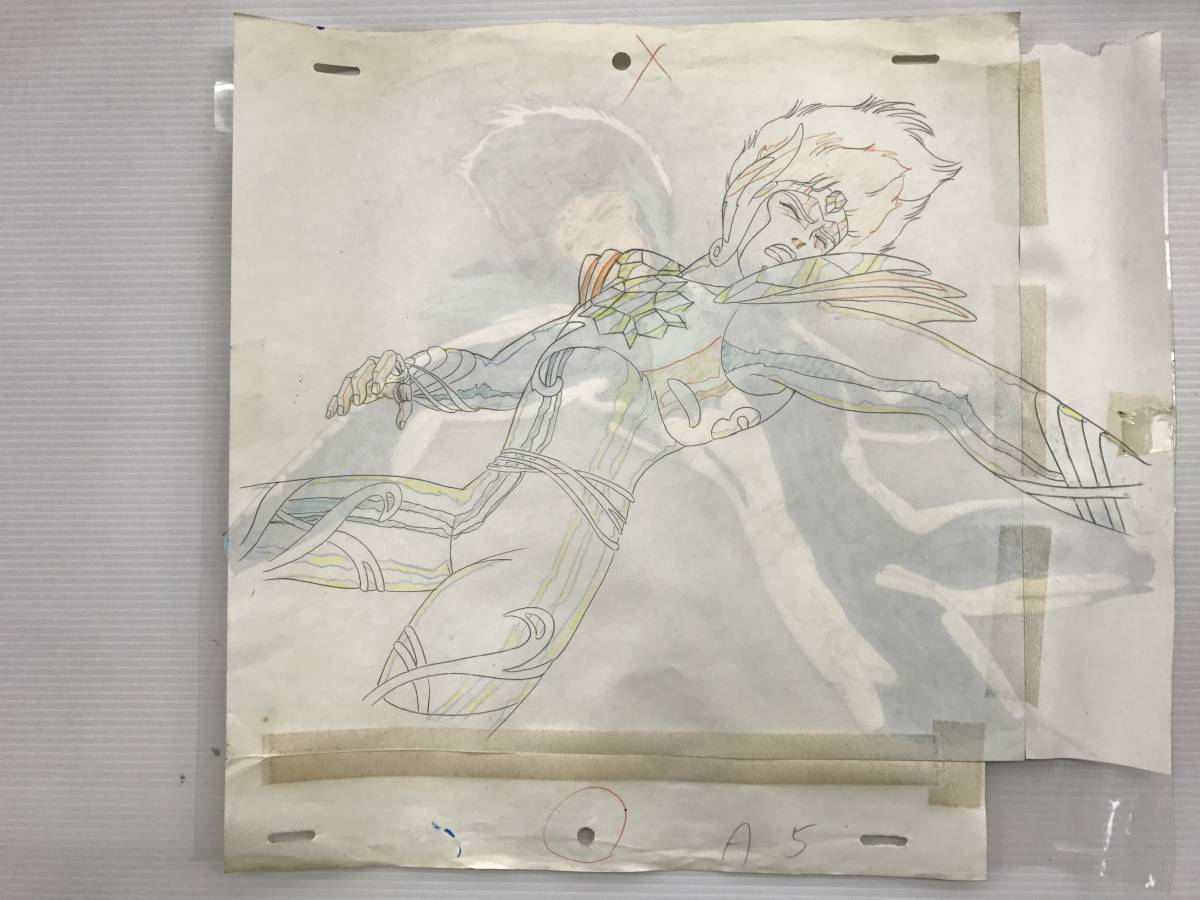 ◎聖闘士星矢 セル画 荒木伸吾 水晶聖闘士(クリスタルセイント)シーン2