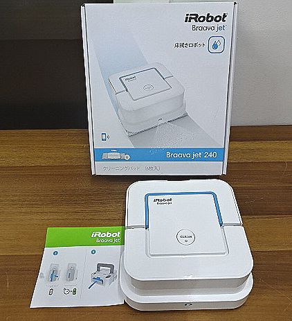 ★アイロボット ブラーバジェット Ｂｒａａｖａ jet240 床拭きロボット ジャンク品★