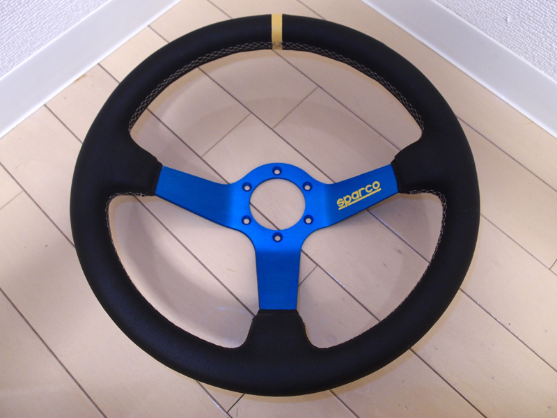 スパルコステアリング sparco スパルコ ステアリング R345 レザー