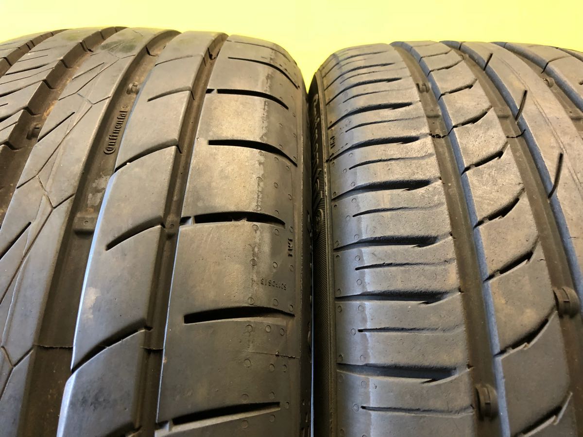 Continental 215/45R17（87V）2014年製 2本、コンチネンタル Conti MAX 