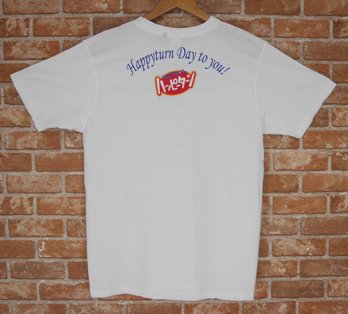 ◇ハッピーターン◇ターン王子 Tシャツ 亀田製菓 白/L 【ネコポス可