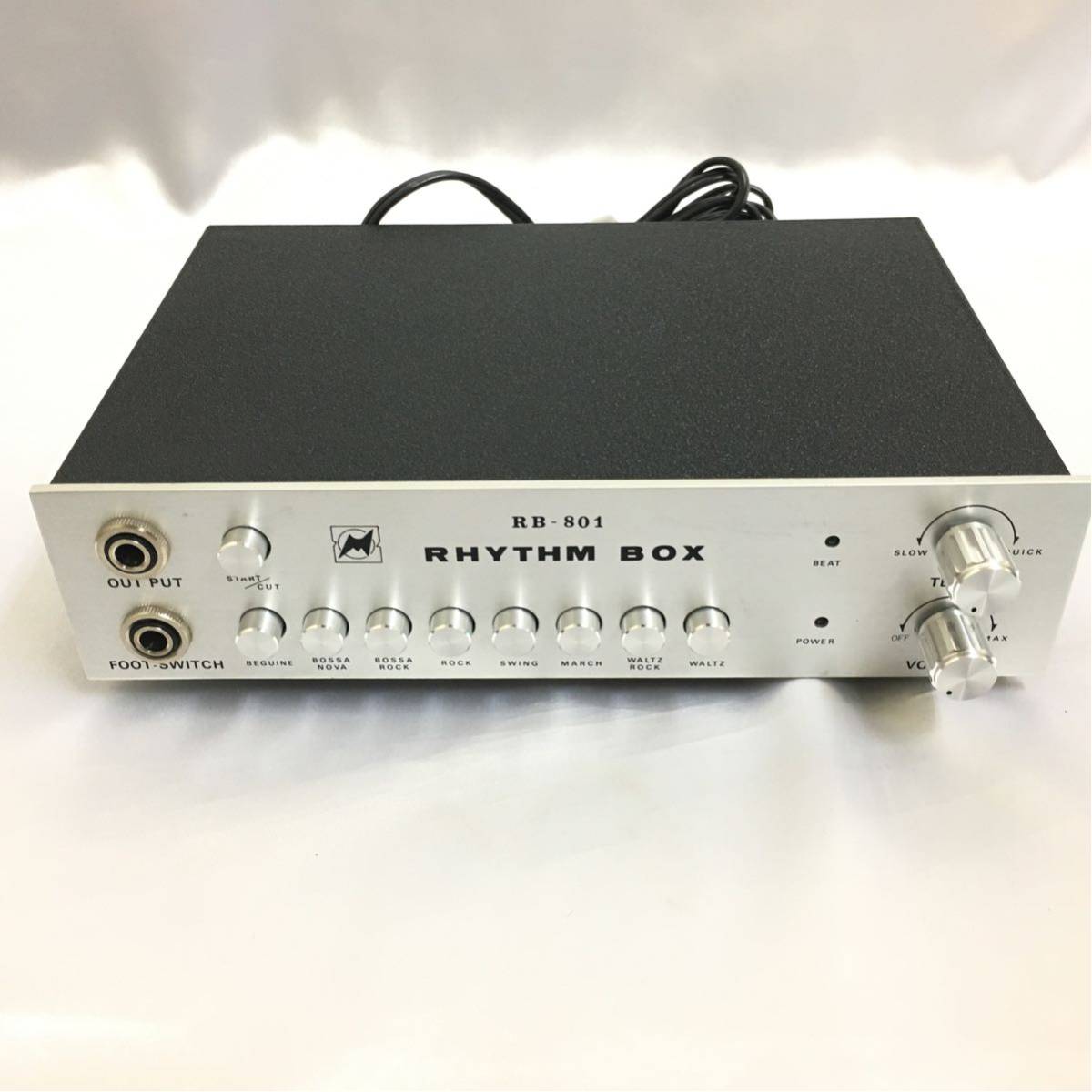 MACH RB-801 BOX リズムボックス RHYTHM MODEL - マッハ MATRIXSYNTH