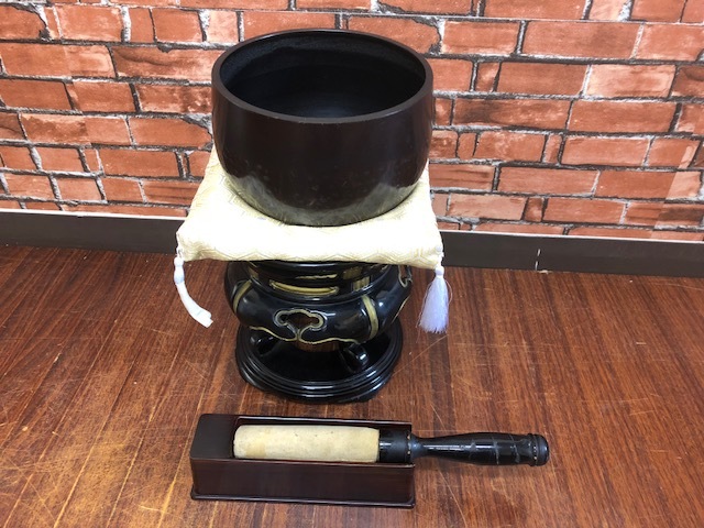 特大　おりん　創価学会 創価学会 仏壇仏具 おりん りん棒 セット おりん 仏具 創価学会 学会仏壇