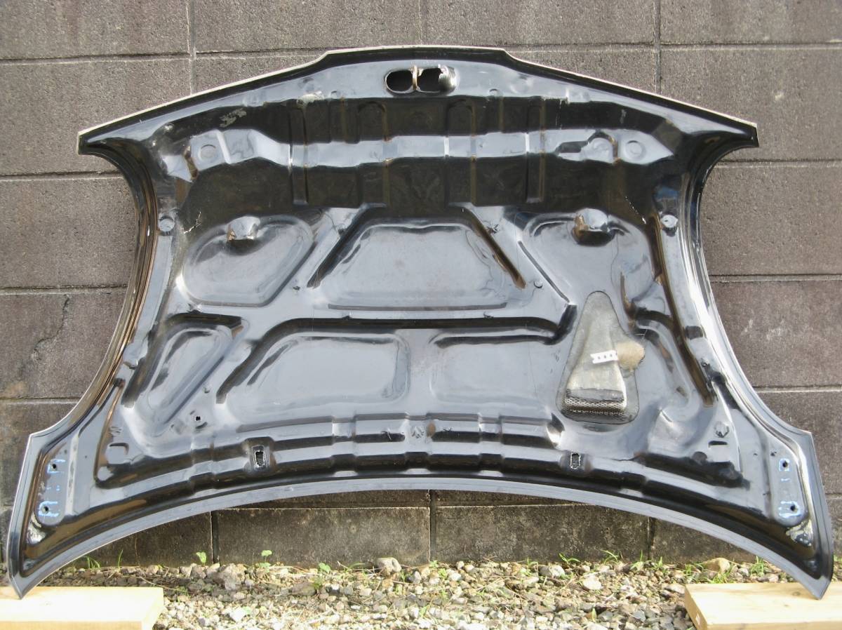 ☆カーボンボンネット K12 マーチ ダクト付き ジャンク品 検 12SR FRP