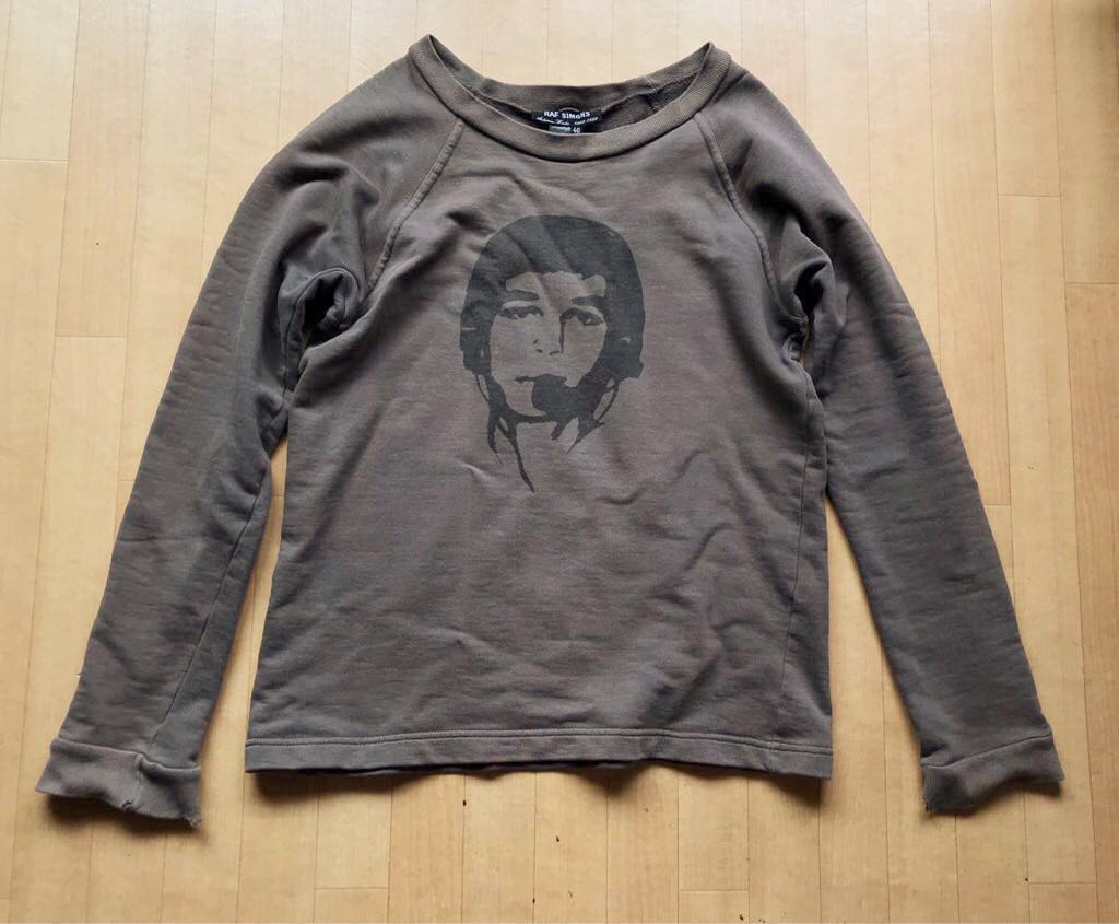 vintage archive raf simons 1998 - 1999 a/w faceprinted destroy