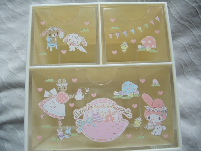 サンリオ Sanrio Sweet Bunnies プラチェスト ミニチェスト 小物入れ イースター サンリオうさぎキャラ マロンクリーム マイメロ サンリオ 売買されたオークション情報 Yahooの商品情報をアーカイブ公開 オークファン Aucfan Com