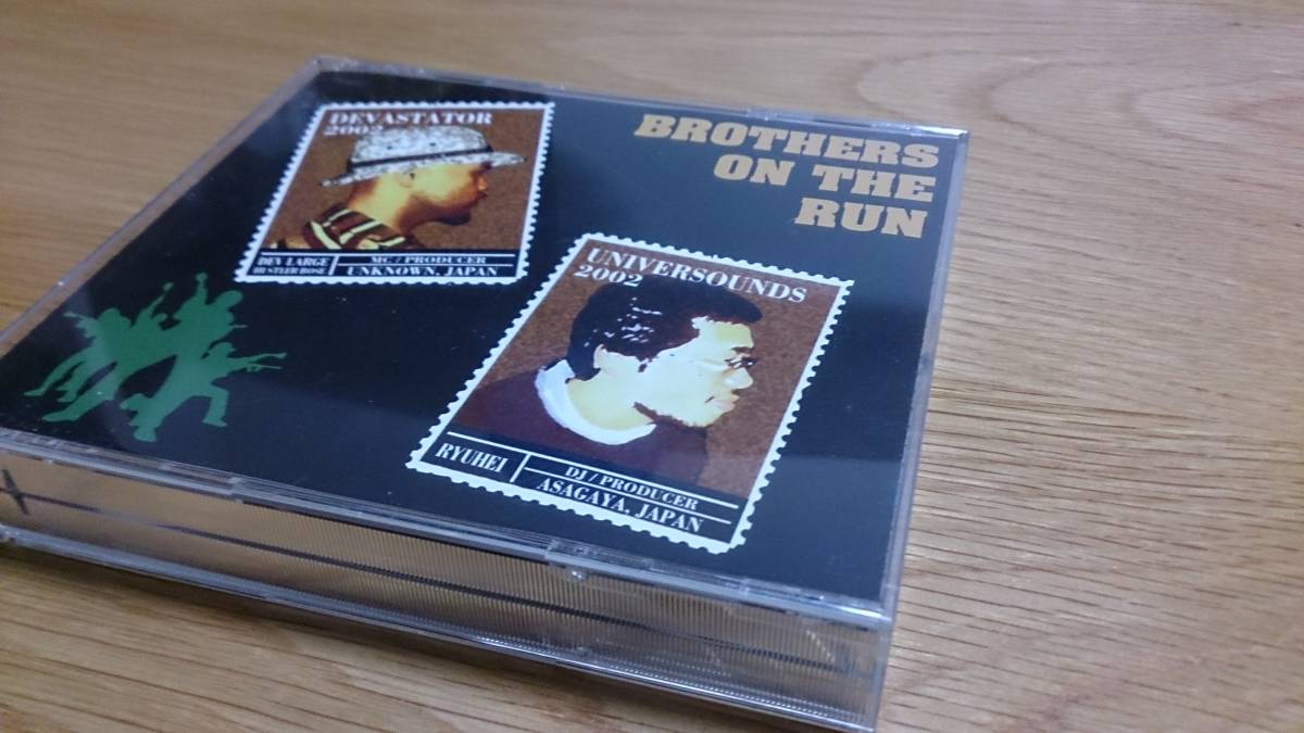 【希少 4枚組CD】DEV LARGE - BROTHERS ON THE RUN【MURO BUDDHA BRAND zeebra フリースタイルダンジョン】