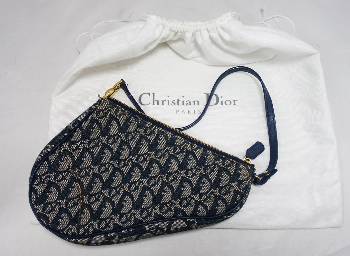 ☆Christian Dior☆クリスチャンディオール☆サドルバッグ☆トロッター 