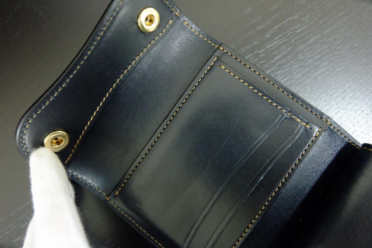 WILDSWANS ワイルドスワンズ ENO イーノ 3つ折り財布 サドル/マリン 