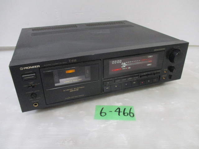6-466◇PIONEER カセットデッキ T-818◇ | LOLISTORE.CZ