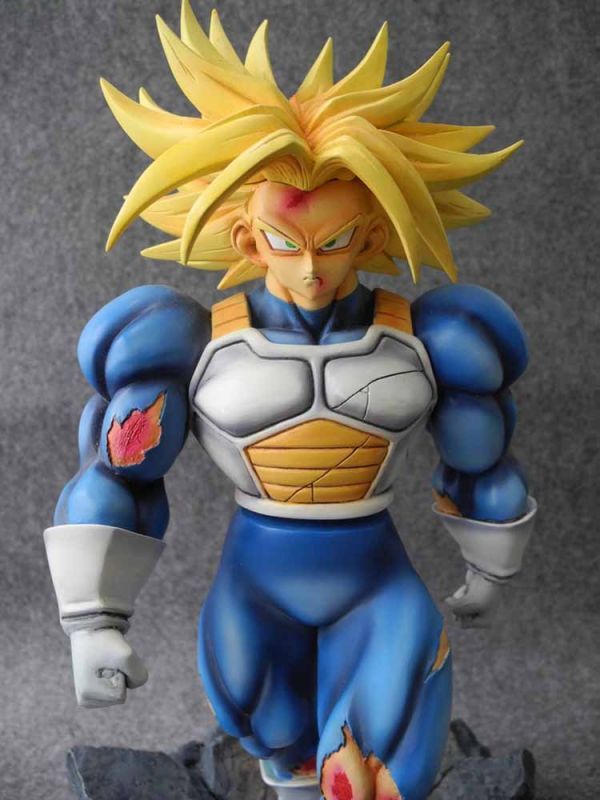 12'' スーパーサイヤ人 トランクス 塗装済完成品 スタチュー 新品在庫