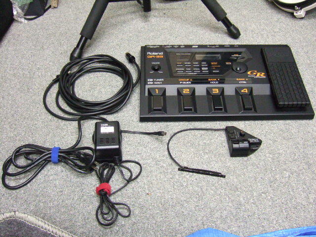 Roland GR-33 ギターシンセサイザー　本体　アダプタ Roland ギターシンセ GR-33+GK2A オマケ 中古 Roland GR-33 Guitar