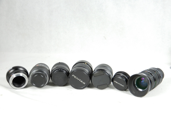 カメラ 【ジャンク】Asahi PENTAX SPⅡ +レンズ5本セット