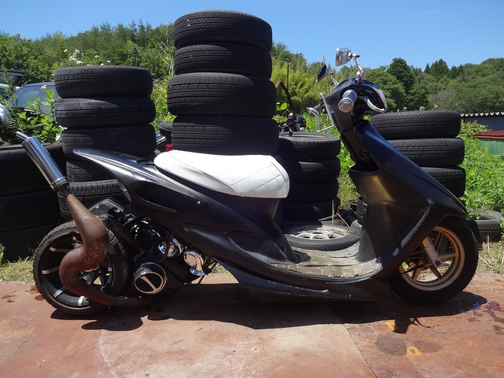 ライブディオ 太足 ロンホイ チャンバー リジットサス AF34 AF35 DIO