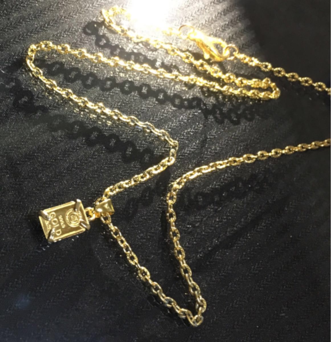 純金 K24 24kインゴット アクセサリー ネックレス 24金 インゴット ネックレス コイン レディース