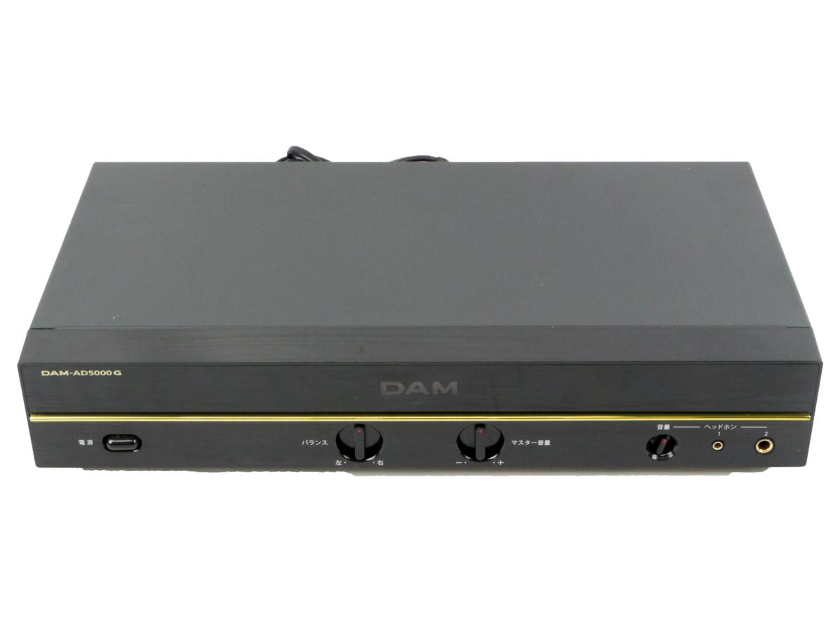 第一興商 DAM-AD5000G パワーアンプ カラオケ 14N357B 【公式通販】