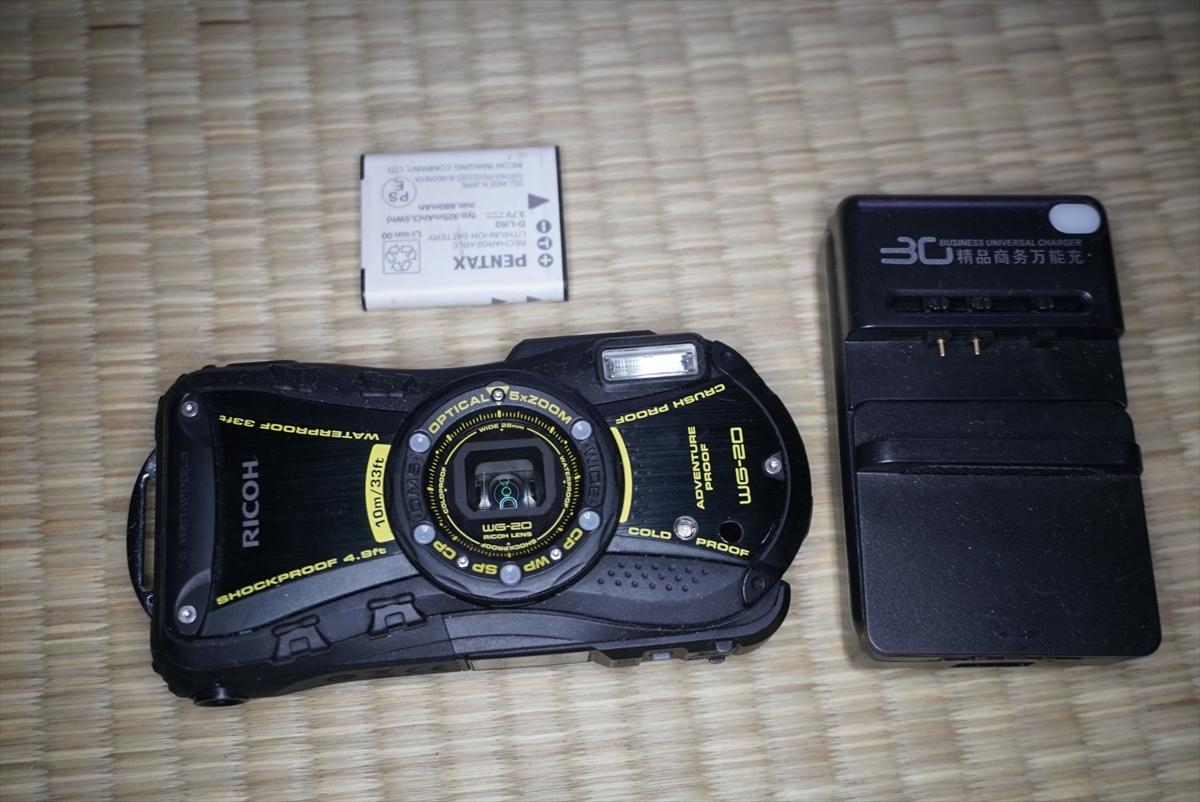 WG-20 RICOH リコー | ⁄ IMAGING レッド 防水デジタルカメラ デジタル 