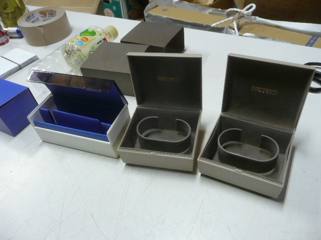 セイコー SEIKO 未使用SEIKO 空箱 正規品 純正 2個セット 非売品