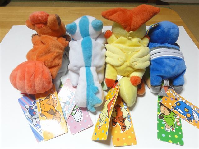 ポケモン くったりぬいぐるみ　8体セット 8月15日（土）、くつろぎポーズにいやされる「くったりぬいぐるみ」の