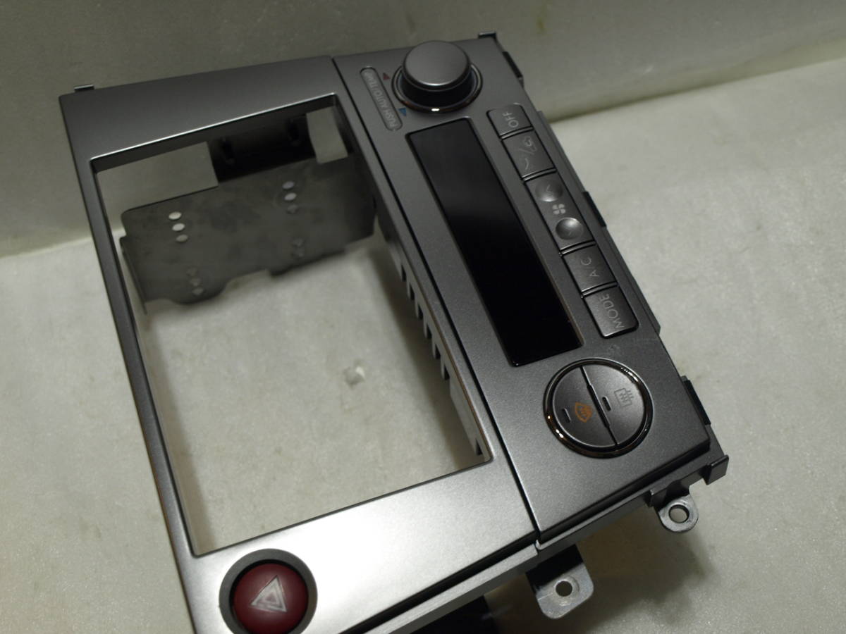 レガシィ BP5 オーディオパネル BL5 2DIN 前期 エアコンパネル 純正 
