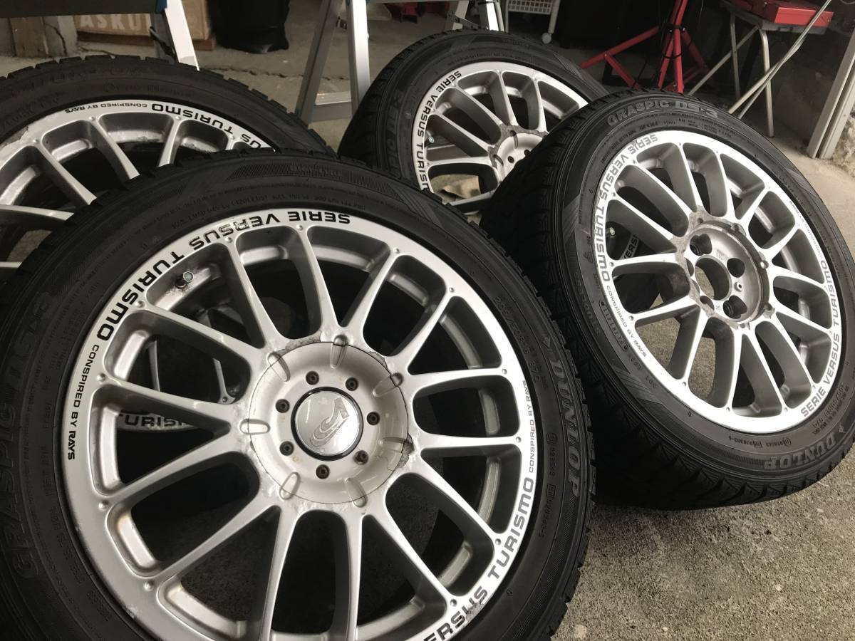 ■■RAYS アルミ DUNLOP ダンロップ 205/50R16 2011年製造■■
