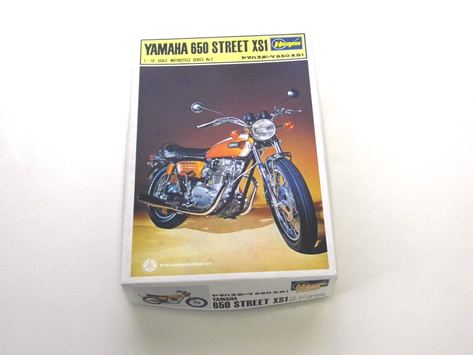 ハセガワ 1/10 XS-1 650 YAMAHA 650 STREET XS1