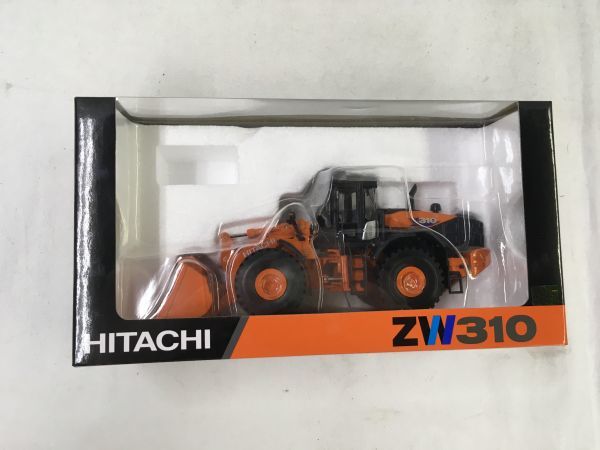 K012 日立建機 1/50 HITACHI ホイールローダー ZW310 ミニチュアモデル