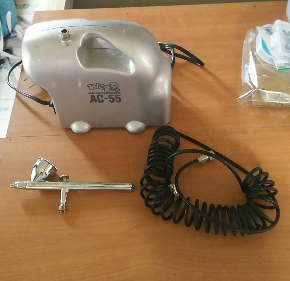 高品質，定番】 エアーブラシ コンプレッサーセット