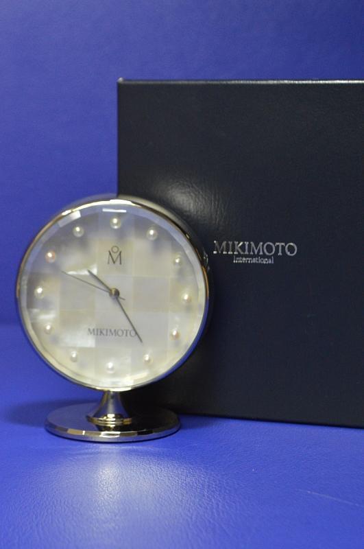 送料選択あり】 MIKIMOTO CLOCK パール 白蝶貝 シェル 文字盤 1376F 箱