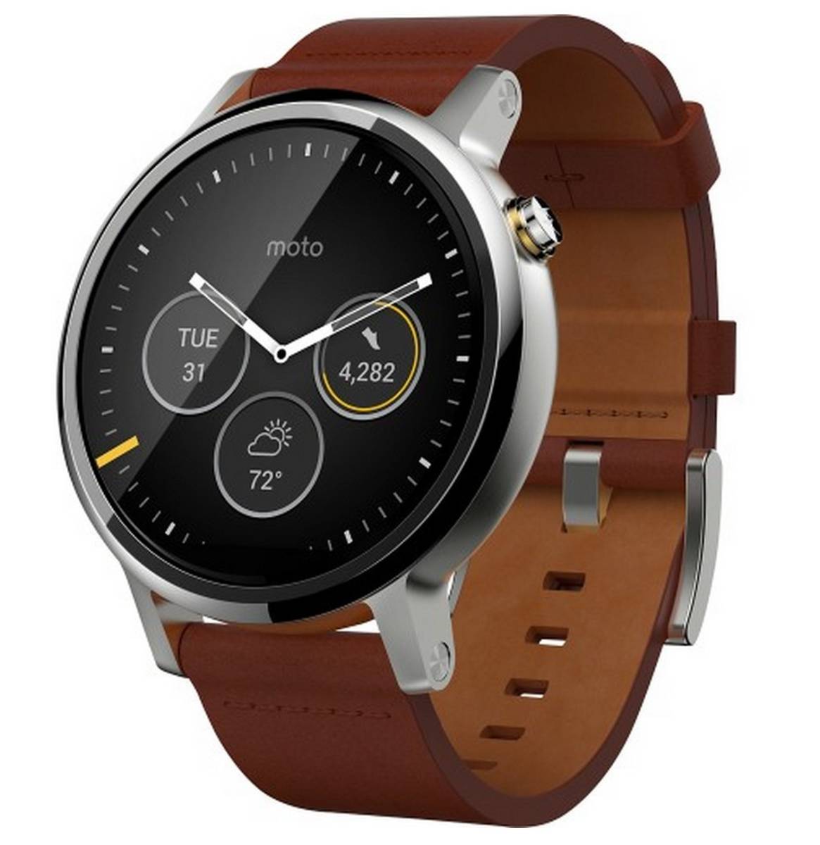 moto360 スマートウォッチ 美品 黒 この上なし