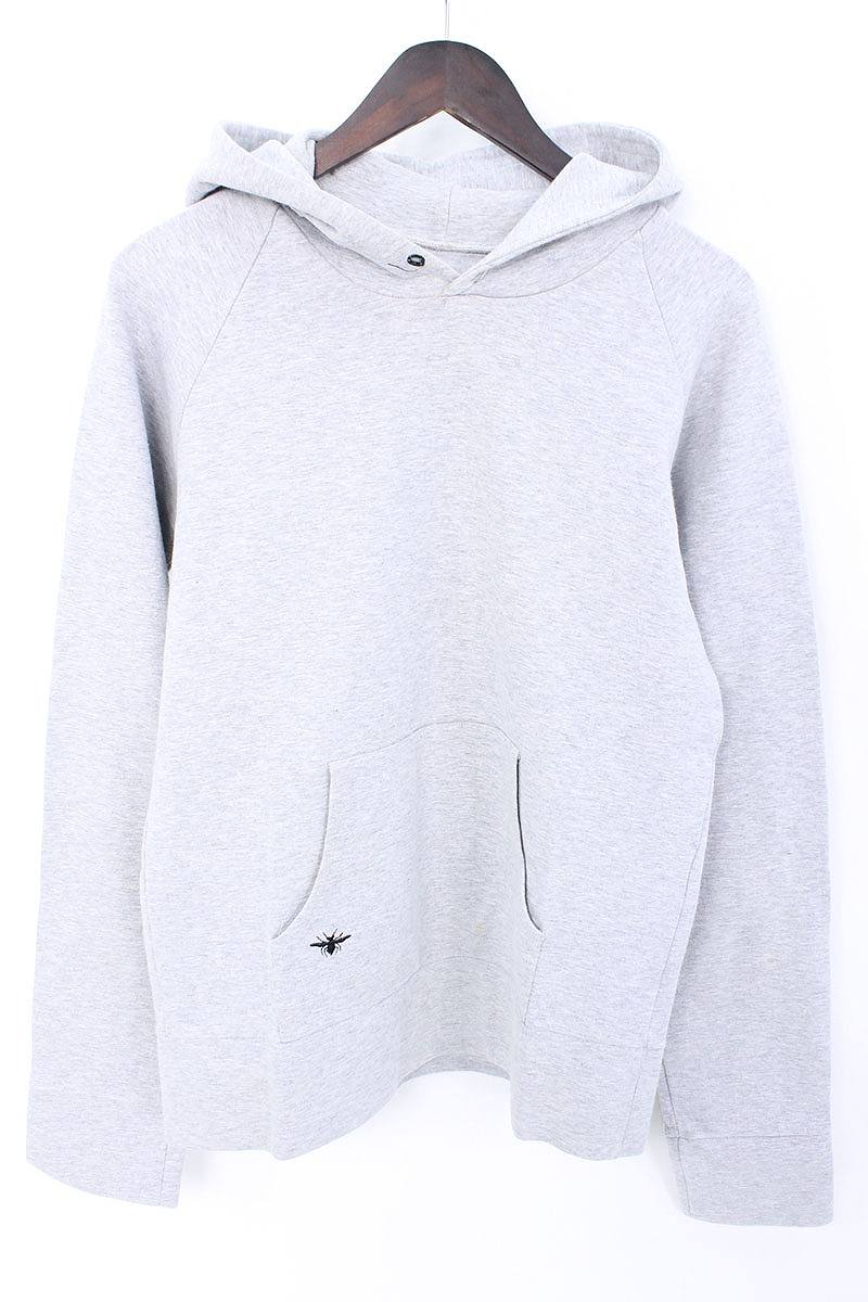 ディオールオム Dior HOMME 03AW LUSTERラスター期 Bee刺繍スウェット 